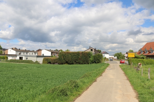 Ortseingang Würselen Linden-Neusen - Römerweg