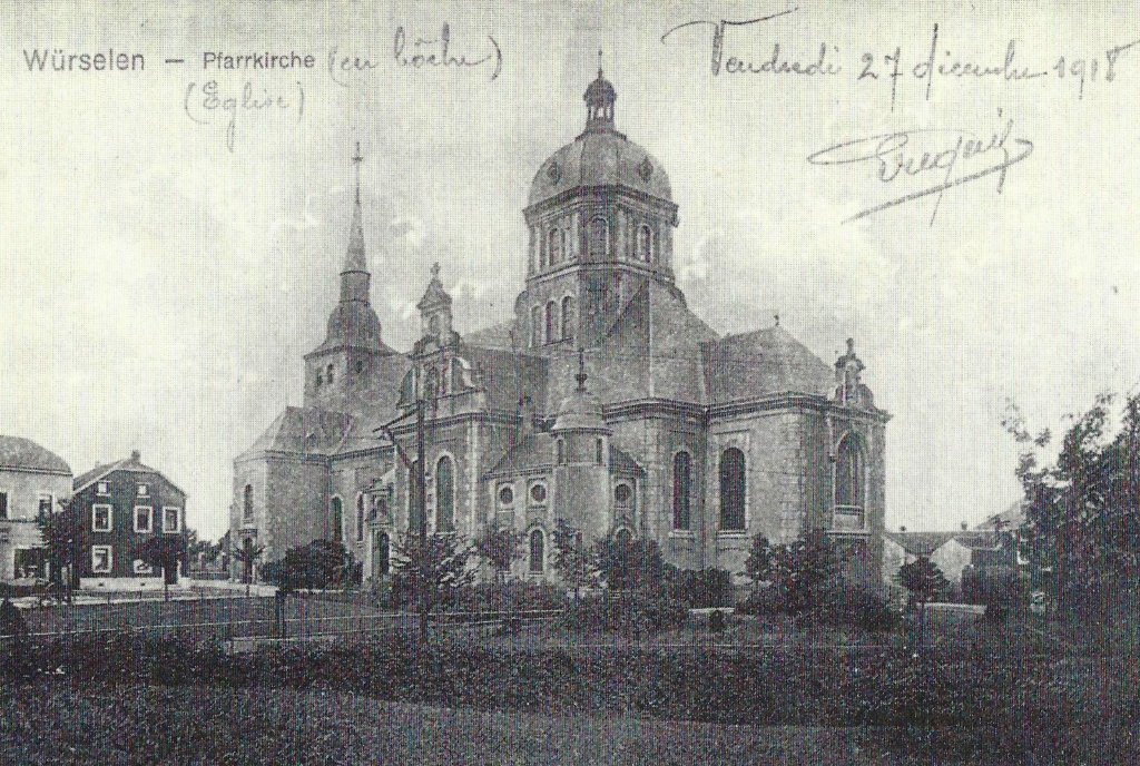 Postkarte St. Sebastian 1918