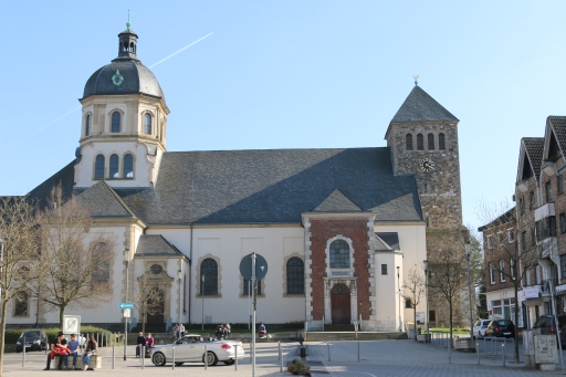 Church St. Sebastian seen from Markt