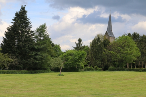 View at St. Nikolaus from Römerweg