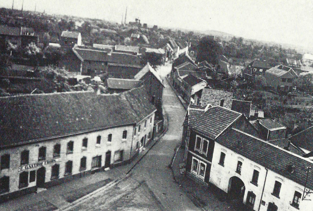 Kirchstraße von St. Peter und Paul aufgenommen