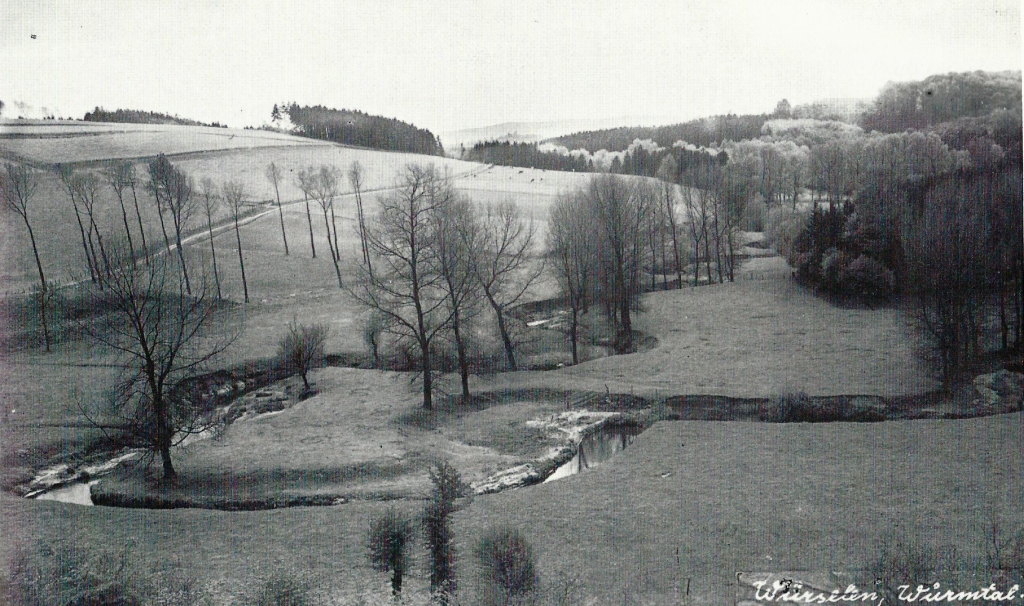 Blick ins wurmtal 1930